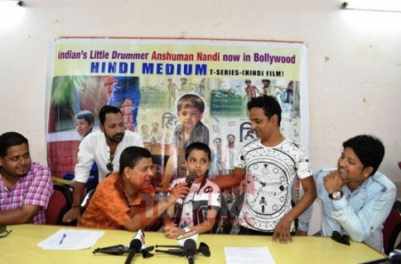 Tripura little star Angshuman acted 'Hindi Medium' to be released on May-19